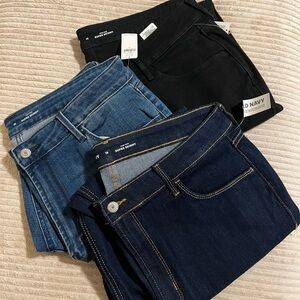 Old Navy Skinny Jeans Black and Blue